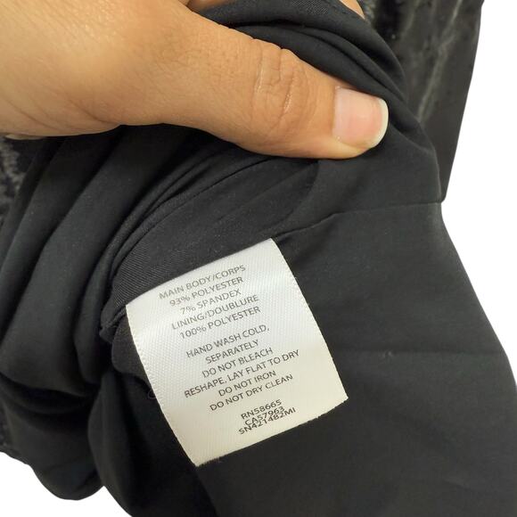 NWT Something Navy Sequins Black Mini‎ Dress Women’s Size XS - Picture 6 of 13